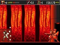 une photo d'Ã©cran de Shinobi 3 - Return of the Ninja Master sur Sega Megadrive